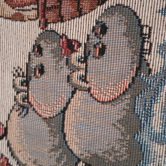 Vintage Noah's Ark Tapestry Vest - Picture 6 of 7